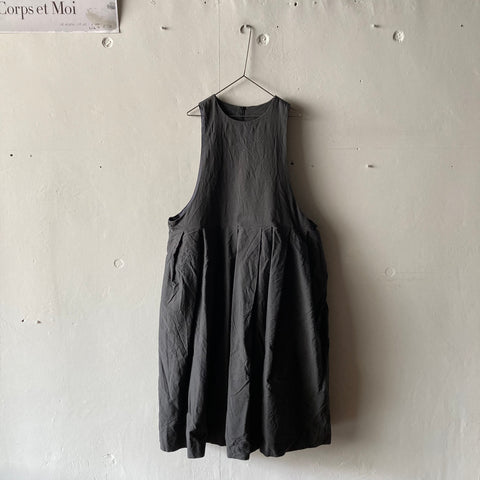 Dhal Old Spinning French Vintage Twill Utility Dress