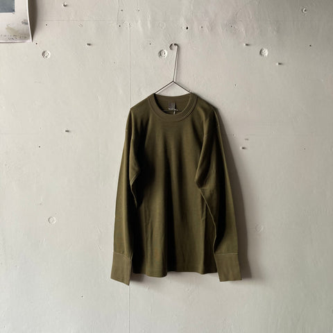 TUKI wool crewneck long sleeve T-shirt
