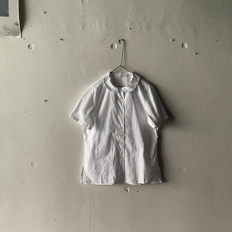 KAI GIZA cotton Round neck Short sleeve Blouse