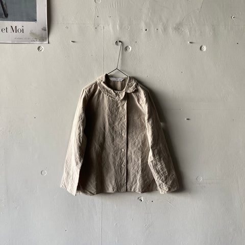 KAI Linen Flat collar Blouse