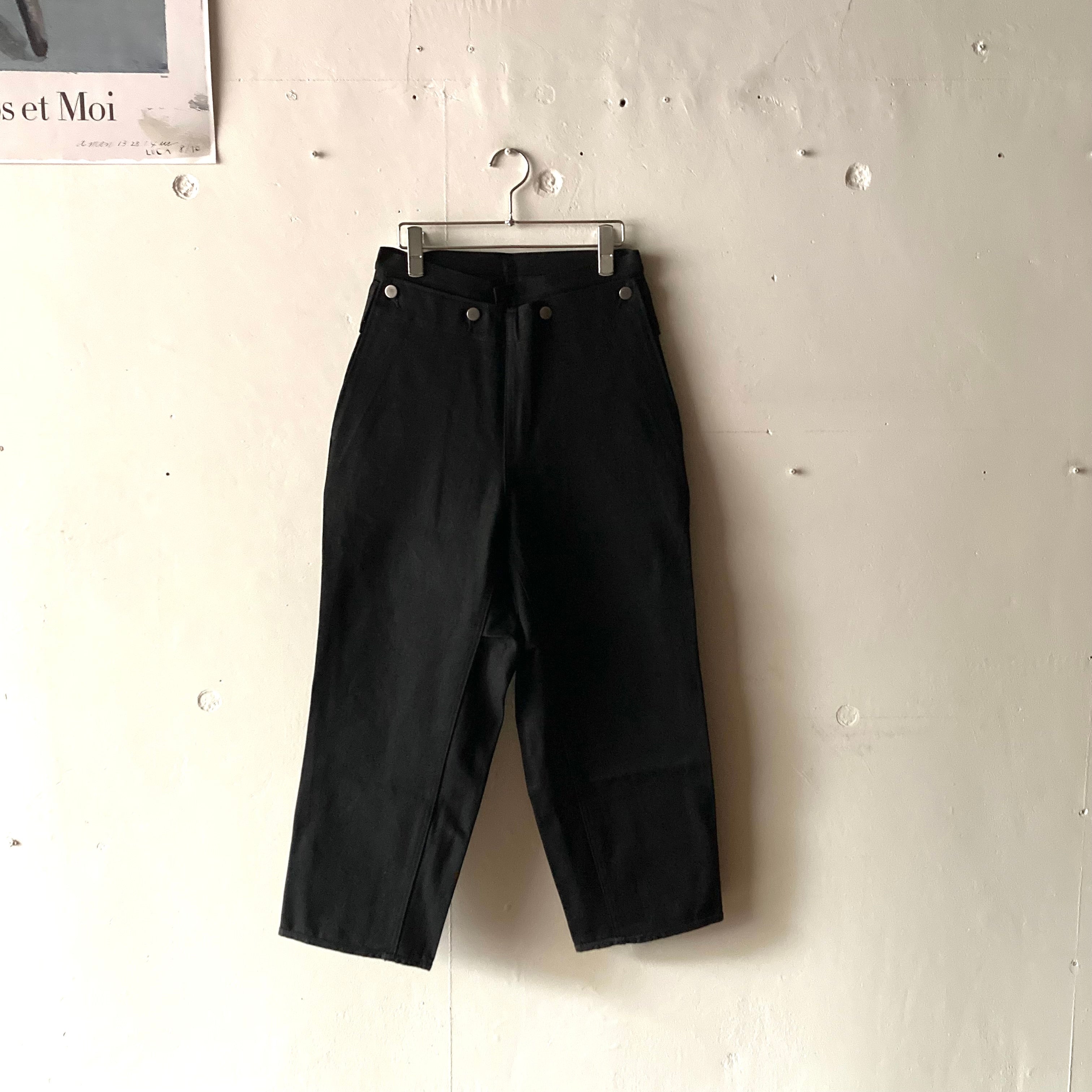 TUKI type3 サイズ０ブラック TUKI type3 / black/black denim【正規通販店】タイプ3 デニム