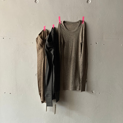 Koton Superior Pima Organic Cotton × Yak 
Crew neck T-shirt