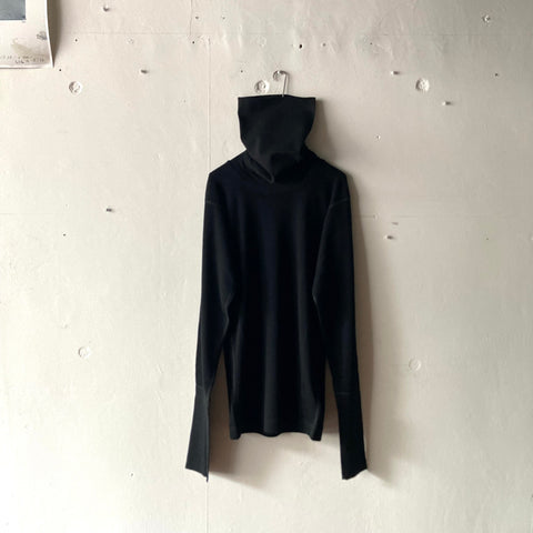 TUKI wool turtleneck long sleeve T-shirt