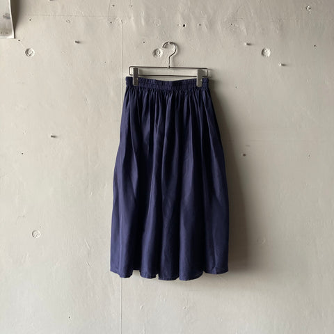 KAI Silk Gathered Skirt