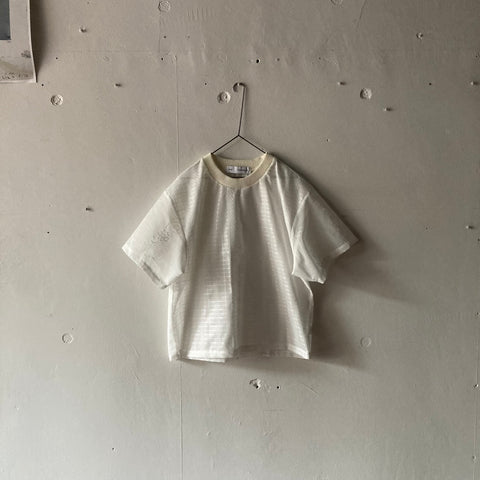 AYA YAMANAKA Curtain tee - short & long sleeve