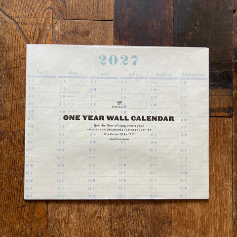 POSTALCO ONE YEAR ALL CALENDAR 2027