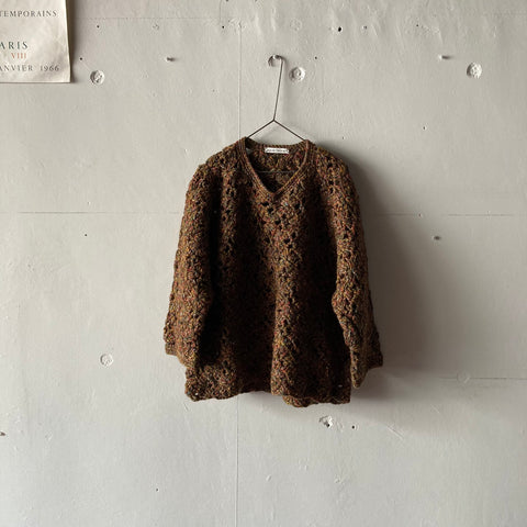 2021-Style5 Hand crocheted Pullover